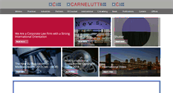 Desktop Screenshot of carnelutti.com